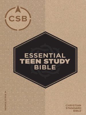 cover image of CSB Essential Teen Study Bible